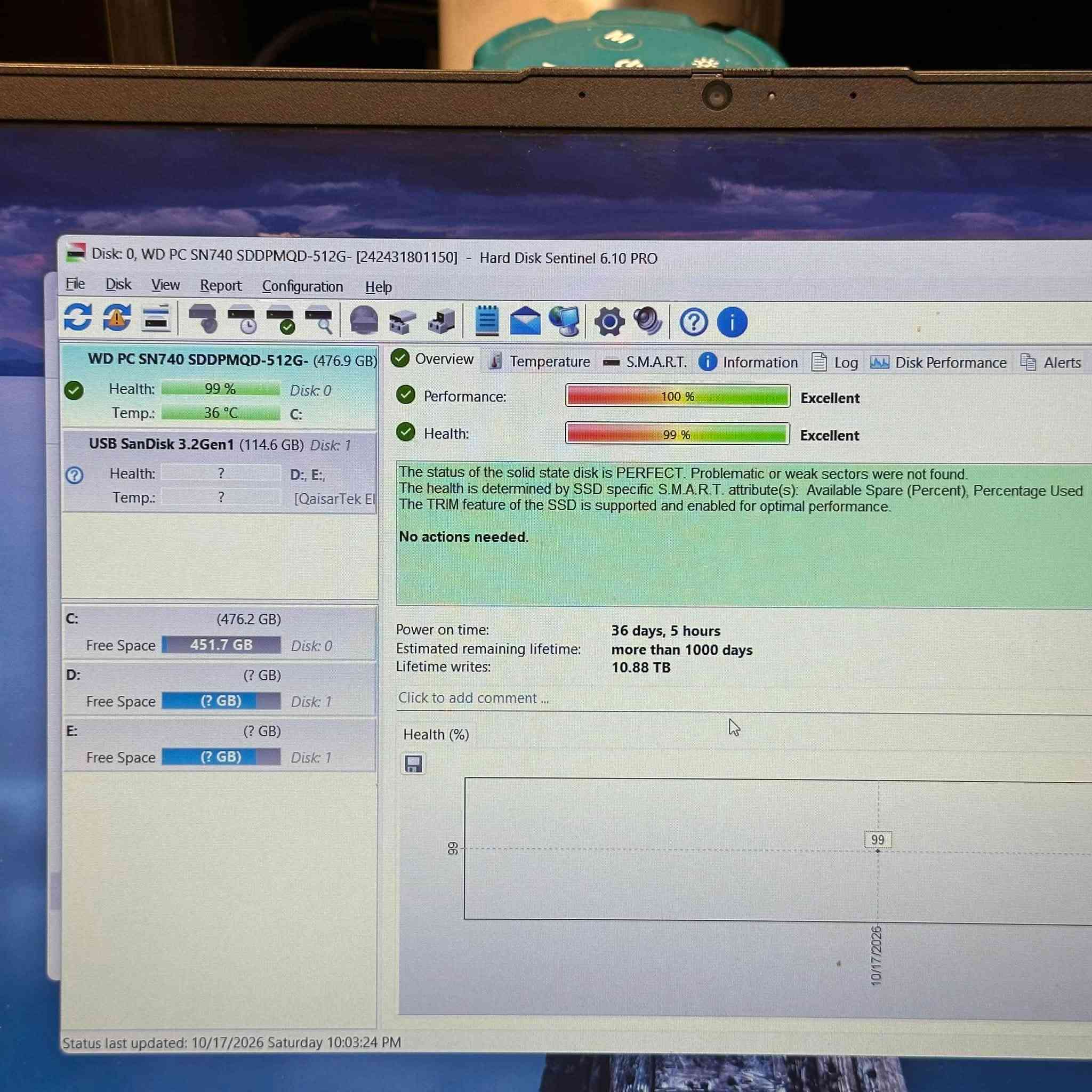 لينوفو V15 • i7-1355U • ٥١٢ NVMe