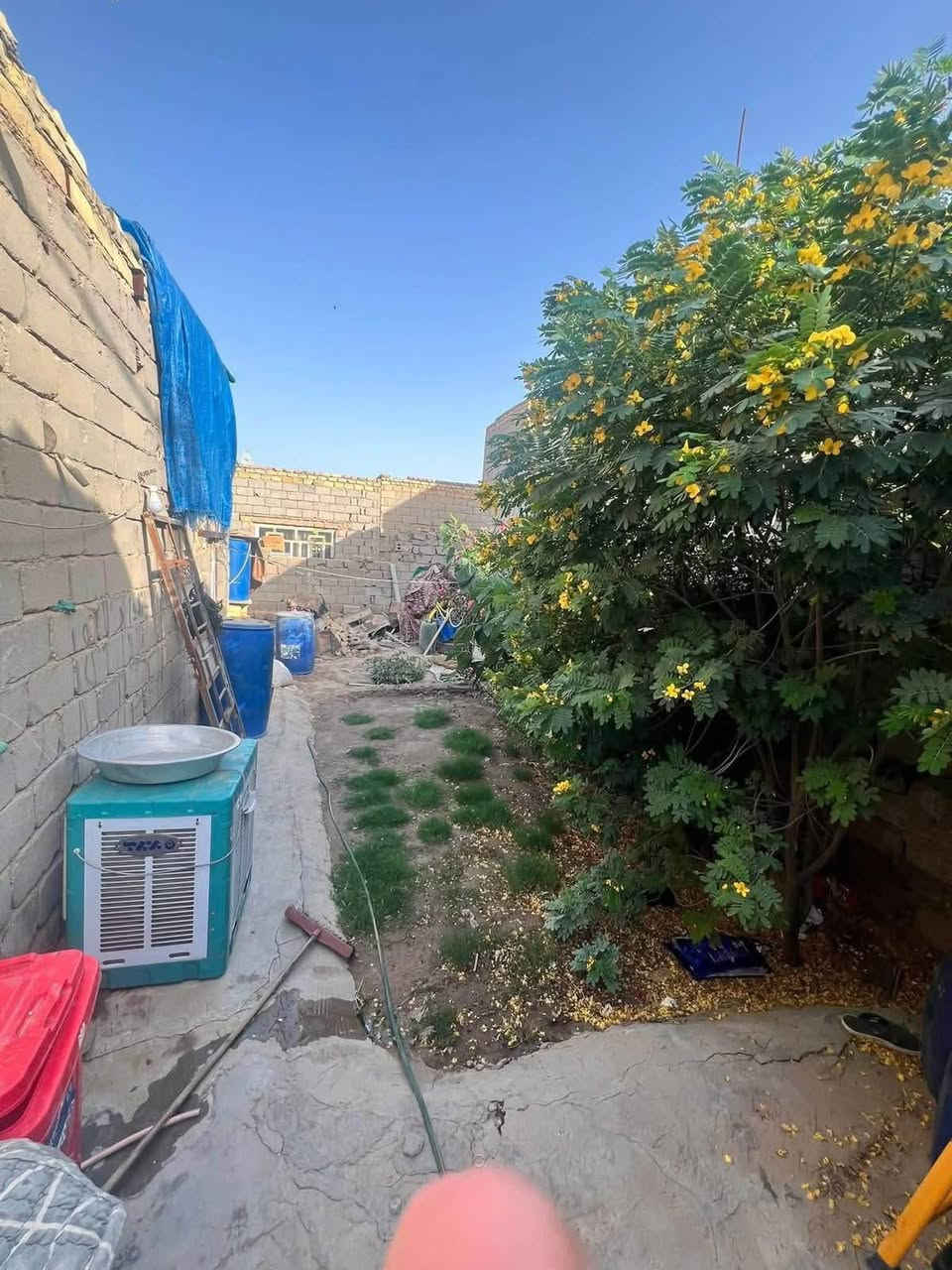 🏠 بيت للبيع – حي الزهراء الثاني 🏠
السلام عليكم ورحمة الله وبركاته 🌹
📍 الموقع: حي الزهراء الثاني
📐 المساحة: 240 متر مربع
📜 الوضع القانوني: تجاوز – معاملة طابو بلدية
🏡 مواصفات البيت:
▪️ غرفتان
▪️ صالة
▪️ مطبخ
▪️ مضيف
▪️ صحيات
▪️ مخزن خارجي
💰 السعر: 27 مليون دينار
🤝 يوجد مجال للتفاوض
🌹 أهلاً وسهلاً بالجميع، والرزق على الله
📞 للاستفسار والتواصل:
***********
***********
