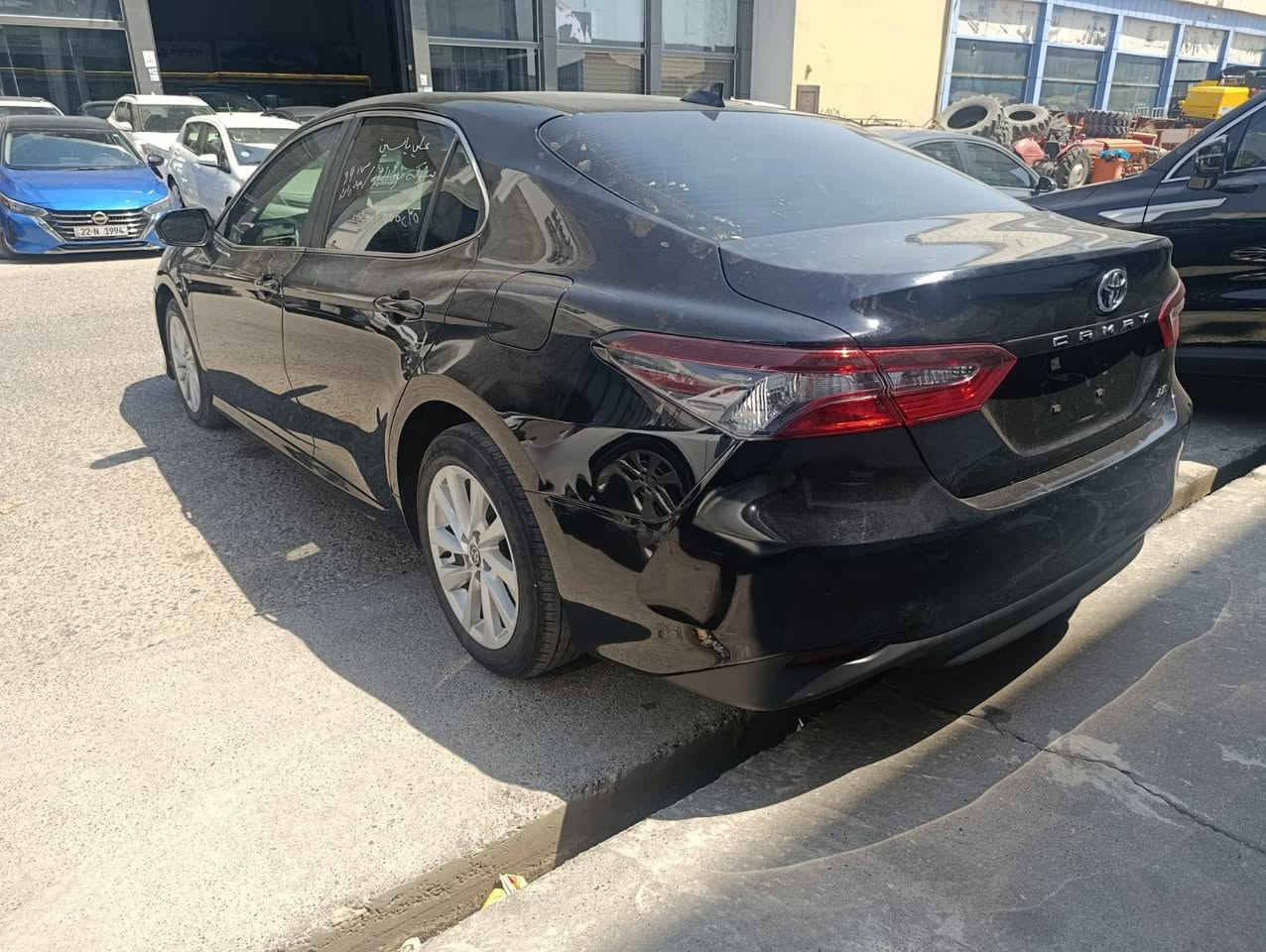 Toyota Camry
موديل 2024
سعر 168 بدون رقم
لون اسود 
مواصفات LE  محسن
بصمه 
رادار امامي و خلفي و جانب
تحكمات فول
تحديد مسار
قيادة ذاتيه
3 انظمه للقيادة ECO/ NORMAL / SPORT 

ماشيه 48 الف ميل  /ايرباك فقط بره طاك و مرجع سستم شركه 
بجم كبس شركه
 
رقم شاصي   4T1R11AK5RU879779

   حادث سيارة 4 قطع صبغ بدون دواخل بشرط
بيع فقط بدون مرواس

تترقم محافظات الاقليم /اربيل دهوك سليمانيه حلبجة 
سيارة في أربيل شركة نور البصرة موجودة
شراي يتصل
***********
*********** أربيل, العراق
