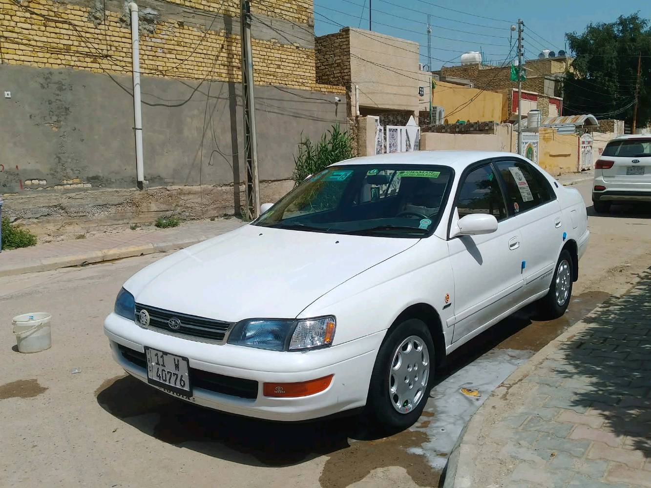 (سلام عليكم)     كرونه  محور .   موديل  (1995)   رقم   بغداد. ألدولي  سنويه   لغايه (2028)    حداديه   تخم   تاير  كهربائيات  كلها تبريد    شغال.   غرأضه.  كله.  أيسر  بلاد     صبغ بس جاملغ الخلفي ودعاميات فقط  جاهزه  من  كلشي    مكفولة   من  ضربه   ولخياس   العنوان  واسط نعمانيه  السعر(60)  وبيها مجال (***********) اتصل بلخدمه