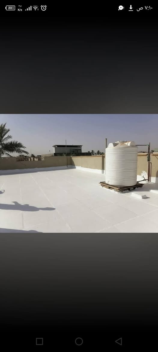 بسعر (8750)فقط عرض تنفيذ عازل حرارة و رطوبة للاسطح :
يتم تنفيذ المادة العازلة للرطوبة و الحرارة بعد تنظيف السطح وباستخدام مادة روف كوت و ألياف الفايبر جلاس و البوند العرض يشمل المواد و العمل.
***********
