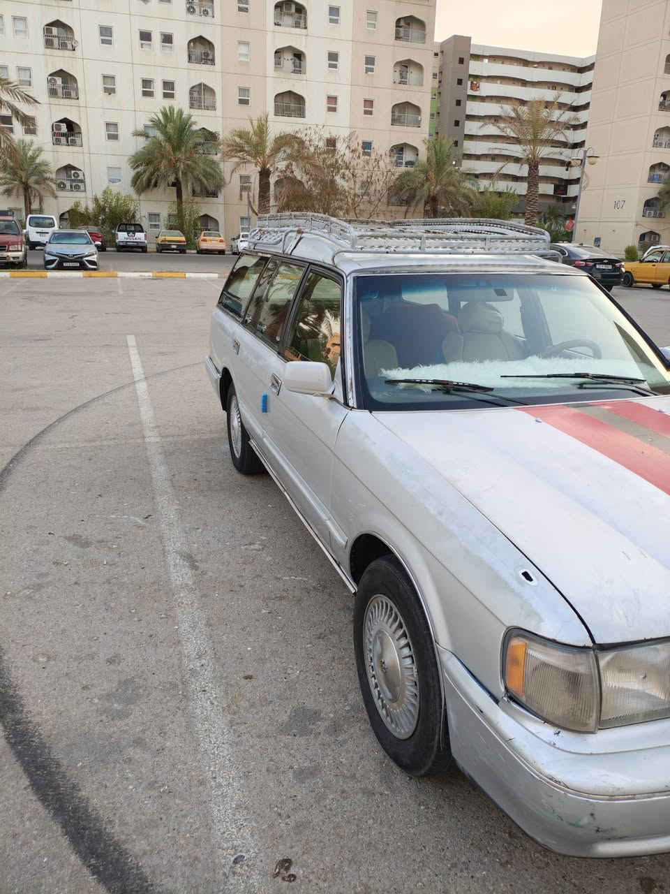 السلام عليكم  كراون ارنب ستيشن للبيع موديل ١٩٩١ رقم مثنى مشروع وطني  محرك ٣٠٠٠  دشبول يسره بلاد  السعر ٦٥ وبيه مجال  عنواني شقق بسمايه   رقم الهاتف ***********
