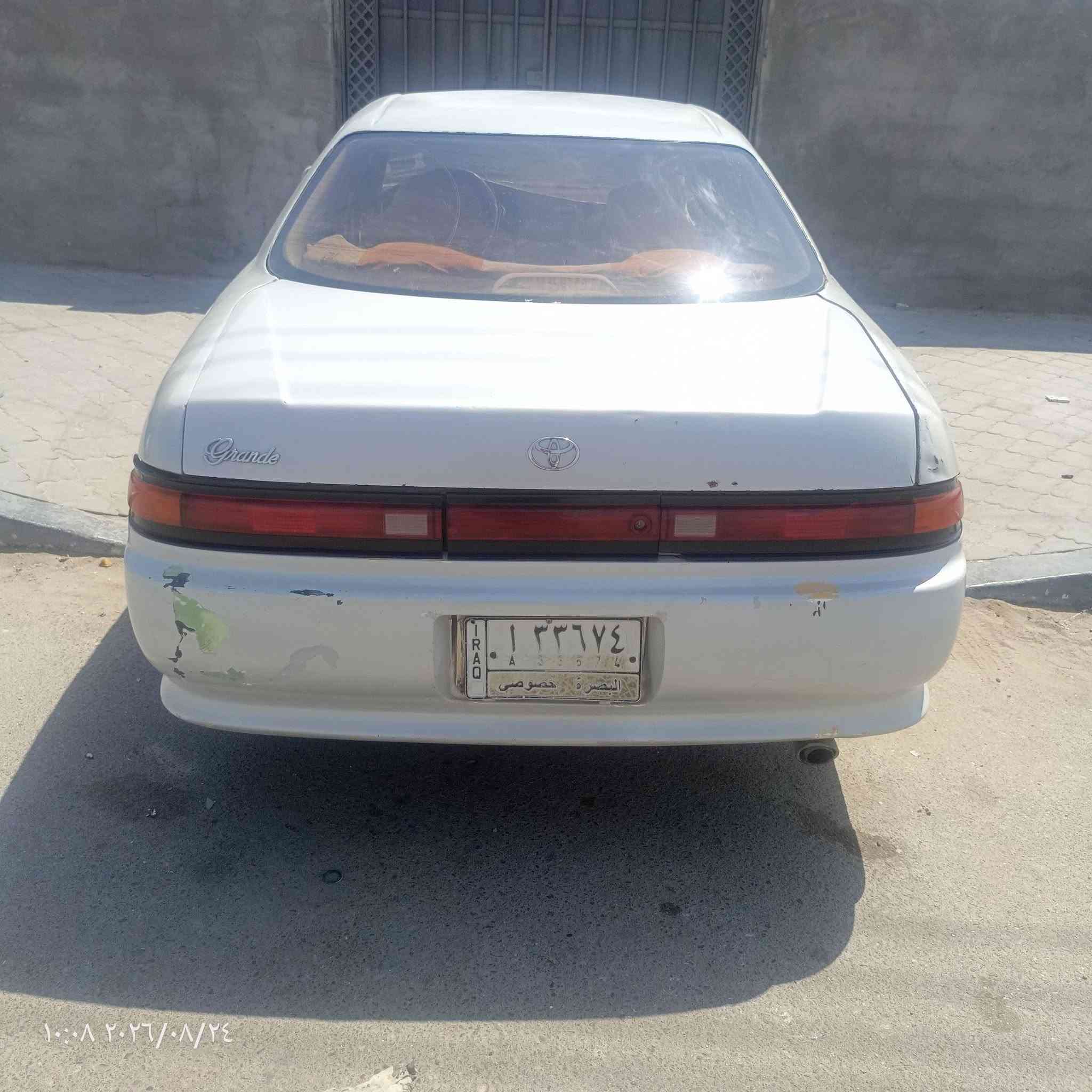 مارك موديل 93 رقم بصره مشروع وطني سنويه 26 
تحويل ثاني يوم مكصوصه جنطه مكفوله من النقل 
كير مكينه في في تي شرط الفحص بالكرتون
السعر 30 مراوس ترهم 
***********
