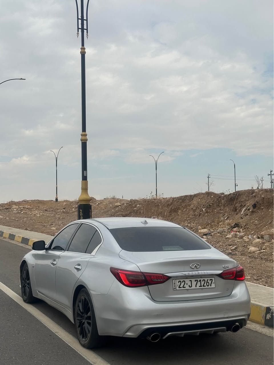 انفنتي Q50 • ٣٠٠٠ توربو • رقم اربيل