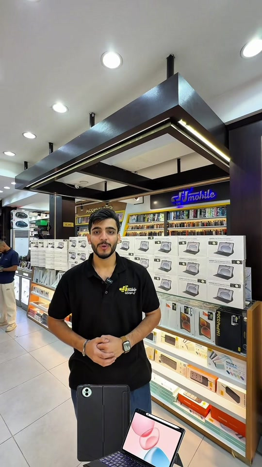 ⁨	وصل حديثاً إلى تي موبايل ! 🚀✨ لكل شغف.. ولكل إنجاز! 💻✨ جهاز HONOR Pad 20 الجديد كلياً صار متوفر الآن  يجمع لك بين أداء الكومبيوتر وسهولة الباد لإنتاجية بلا حدود ! 💰 الأسعار وحسب الذاكرة : • ذاكرة (8GB / 256GB) بسعر 625,000 د.ع • ذاكرة (6GB / 256GB) بسعر 559,000 د.ع 💡 أبرز مواصفات الجهاز: • الشاشة : بحجم 12" ودقة 3K مع تقنية HONOR Eye Comfort لحماية العين. • الأداء: إنتاجية بمستوى الـ PC مدعومة بالذكاء الاصطناعي (AI). • البطارية: عملاقة بسعة 10100mAh مع شحن سريع بقدرة 45W. • الهدايا المجانية : يأتي مع الباد كفر كيبورد + قلم 🎁✍️ . . 🛒 أطـلــــــب الان .. . 📱✨ وجهتك الأولى للتقنية أحدث الأجهزة والإكسسوارات، صيانة احترافية، تقسيط مريح، وضمان وخدمة ما بعد البيع 🤍 ⚜️ تقسيط عبر كي كارد ⚜️ توصيل لجميع محافظات العراق 🚚 ⚜️ ضمان وخدمة ما بعد البيع 📍 موقعنا: المنصور – 14 رمضان – قرب مطعم الساعة 📞 المبيعات: *********** 📞 التقسيط: *********** 📲 حمّل تطبيق T.Mobile واستفد من خدماتنا وعروضنا: 🍎 تطبيق T.Mobile للـ iPhone https://n9.cl/0ogoe2 🤖 تطبيق T.Mobile للـ Android https://n9.cl/0447v ━━━━━━━━━━━━━━ 🤍 T.Mobile… ثقة، جودة، وخدمة تستحقها.⁩
