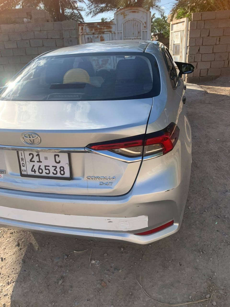 سلام عليكم كورلا تويتا موديل 2022 رقم سليمانيه السعر 135$ للاستفسار اتصل ***********
