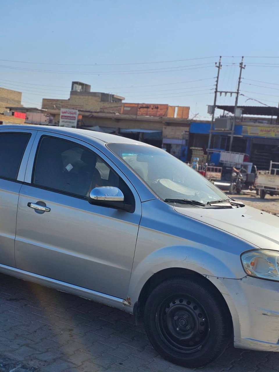 سلام عليكم افيو موديل٢٠١٣ محرك مسكر حداديه جديدة تخم تاير جديد مكينه خير من الله تبريد شغال كفاله عامه سياره بسمي مداور ثاني يوم سياره مال جناي السعر ٦٥ وبيه مكاني نجف /***********
