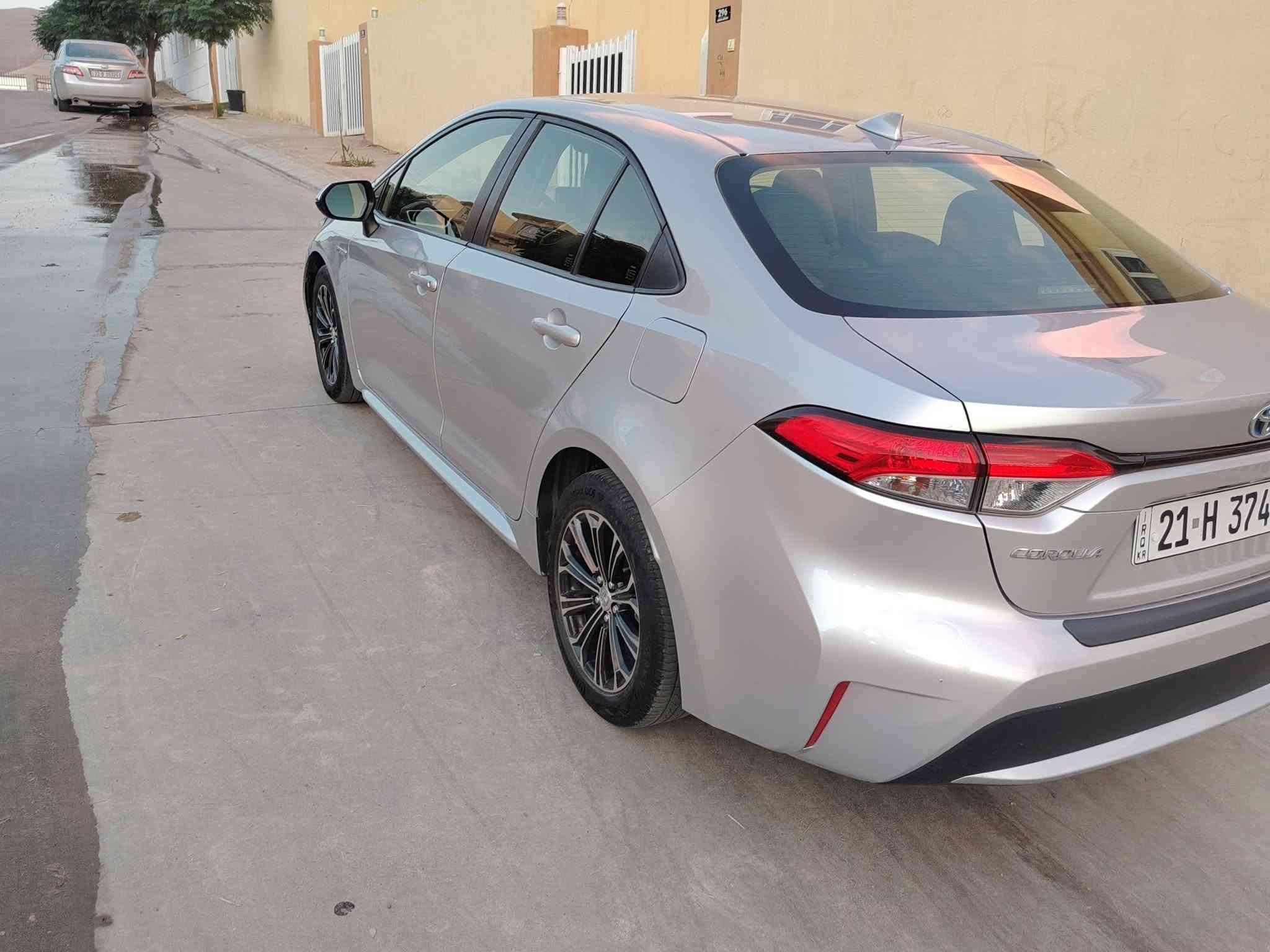 مساءالخير كورلا هايبرد وارد أمريكي لون سلفر٢٠٢٠ حادث جاملغ وباب مبدلات أصلي نفس الون وبيه كلير أمريكا ثلاث قطع بدون معجون سياره مبيه لاشاصي ولا لغد كله سليمه ماشيه 80  رقم وسنويه كلها جديد رقم بسليمانية بسمنه سعره 122 ومجال مكاني بسليمانية ***********
