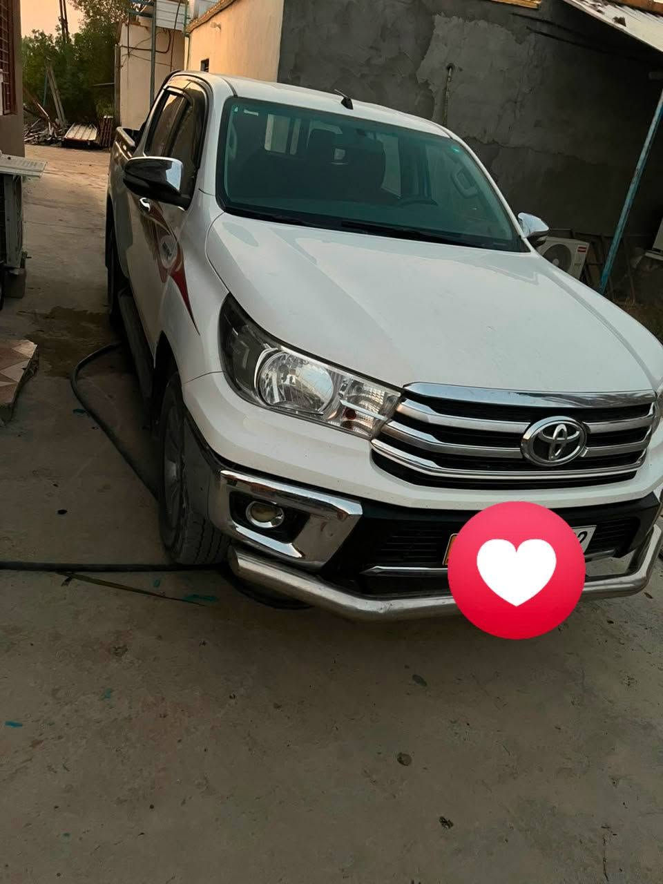 سلام عليكم سياره كفاله هيلوكس مديل2017ساسSA Sرقم اربيل مكان بغداد الطيفيه سعر230وبيه مجال اسفسار  ***********
