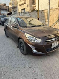 اكسنت 2016 خليجي رقم بغداد باسمي سيارة جاهزة كير مكينة حدادية تبريد ثل...