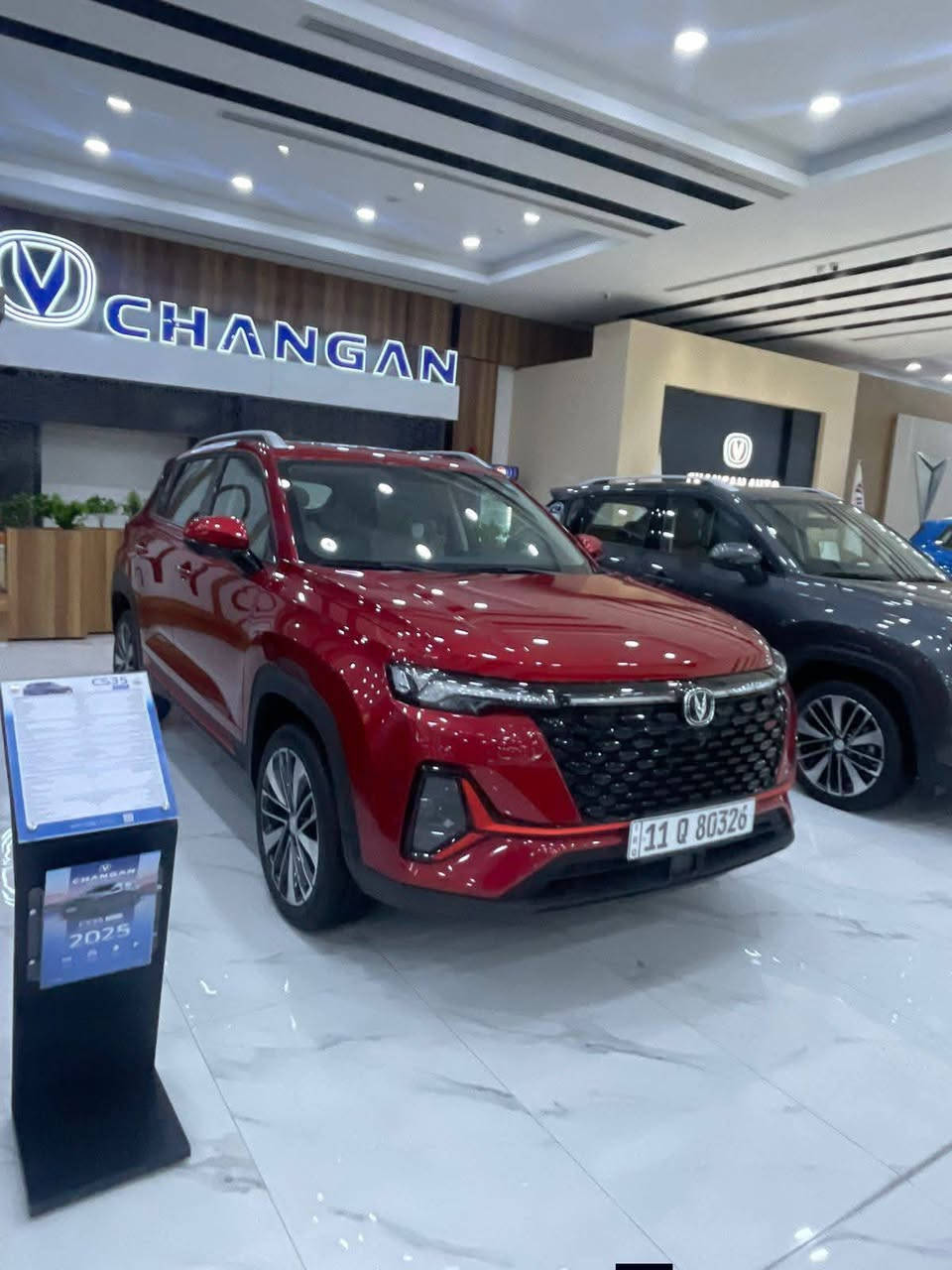 شانجان Cs35 الموديل 2026
تصميم عصري وقيادة مريحه
مواصفات السيارة  عاليه وتمنحك  رفاهية اكثر 
السعر عرض خاص بس 27,000,000 مليون عراقي،مع الوحات 

مواصفات السيارة 
المحرك  1.4T GDI  Blue Core
بانزين عادي عادي عادي 
القوة الحصانيه 158HP  العزم 260,,N/m
ناقل الحركه.      7SPeed DCT
هواي مواصفات بيها من وسائل السلامه والمميزات الداخليه وسائل  الراحه 
 
📞 للتواصل والاستفسار:يرجى الاتصال أو التواصل عبر الواتساب على الرقم: [***********]
