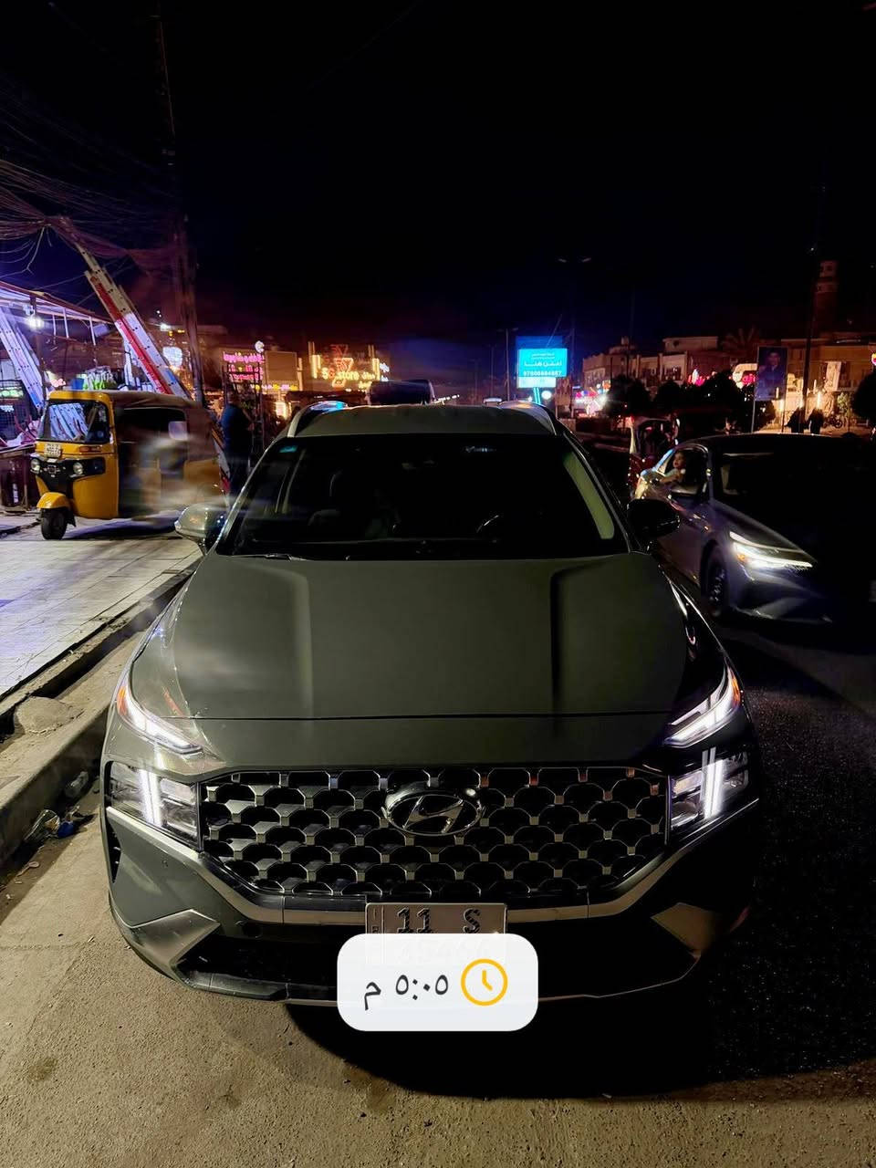 سنتافي 2023 – فول مواصفات عدا الفتحة
سيارة حلوة ونظيفة وجاهزة من كل النواحي، استخدام شخصي
⚙️ المحرك: 2.5 GDI تنفس طبيعي
🔄 كير: أوتوماتيك 8 سرعات
4️⃣ الدفع: رباعي ذكي HTRAC، يوزع القوة على العجلات حسب الحاجة 

ماشيه 63 الف كيلو متر
فول مواصفات عدا الفتحه 
• بصمة 
تشغيل عن بعد
• تدفئة مقاعد 🔥
• كاميرا خلفية 📷
• Apple CarPlay 📱
• رادار أمامي خلفي
شحن واير ليس 
4 انضمه للقياده 

1/ COMFORT /الاقتصادي 

2/ SMART / الذكي 

3/ SPORT/ رياضي 

4/SNOW / وضع الثلج منع انزلاق العجلات عند القيادة

• نظام مانع التصادم 
• حساسات أمامية وخلفية
• صندوق خلفي كهربائي
• وغيرها من المواصفات المعروفة بالسنتافي،
حادث بدون تبديل بيها تصليح صفحة وصبغ،

• وهذا رقم الشاصي (5NMS2DAJXPH544596)

💰 السعر: 16,000$

📍 الموقع: بغداد
📞 ***********
لا يوجد واتساب اتصال فقط
