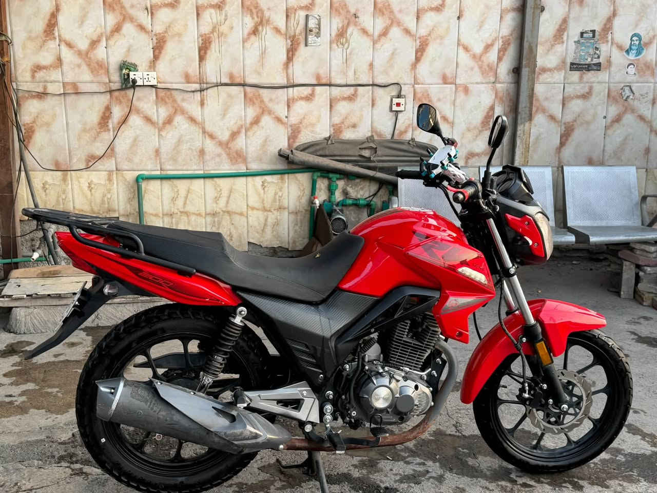 السلام عليكم... دراجه Rk للبيع موديل 2025
حجم 200cc دراجه نضيفة وحلوة وكاعدة مثل ما موضح بصور دراجة رقم اربيل ب اسم المعرض السعر 2350 وبيه مجال للشراي للاستفسار هذا رقمي:***********
المكان بغداد الكمالية
لمعلومة الدراجة مداريها على ايدي دهن وبانزين درجى اولى ، والدراجة ما مشتغلة دلفري
**
