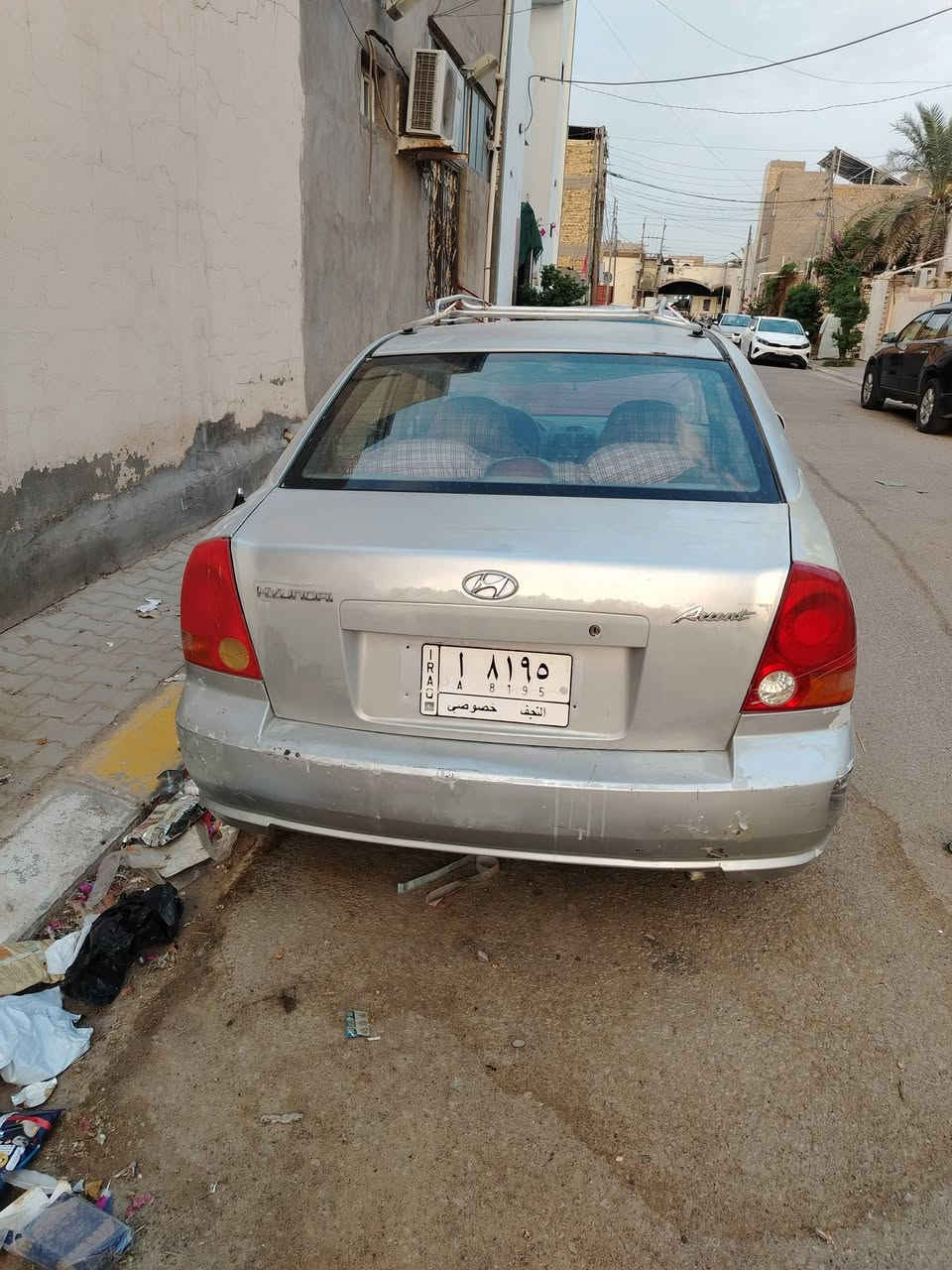 سياره اكسنت فيرنا مديل ٢٠٠٥  سنويه ساقطه صار ٤ اشهر مكانه نجف سياره نقصه ترتيب وحداديه خلفيه كير اوتماتيك  سعرها ٣٥ وبيه مجال للاتصال ***********
