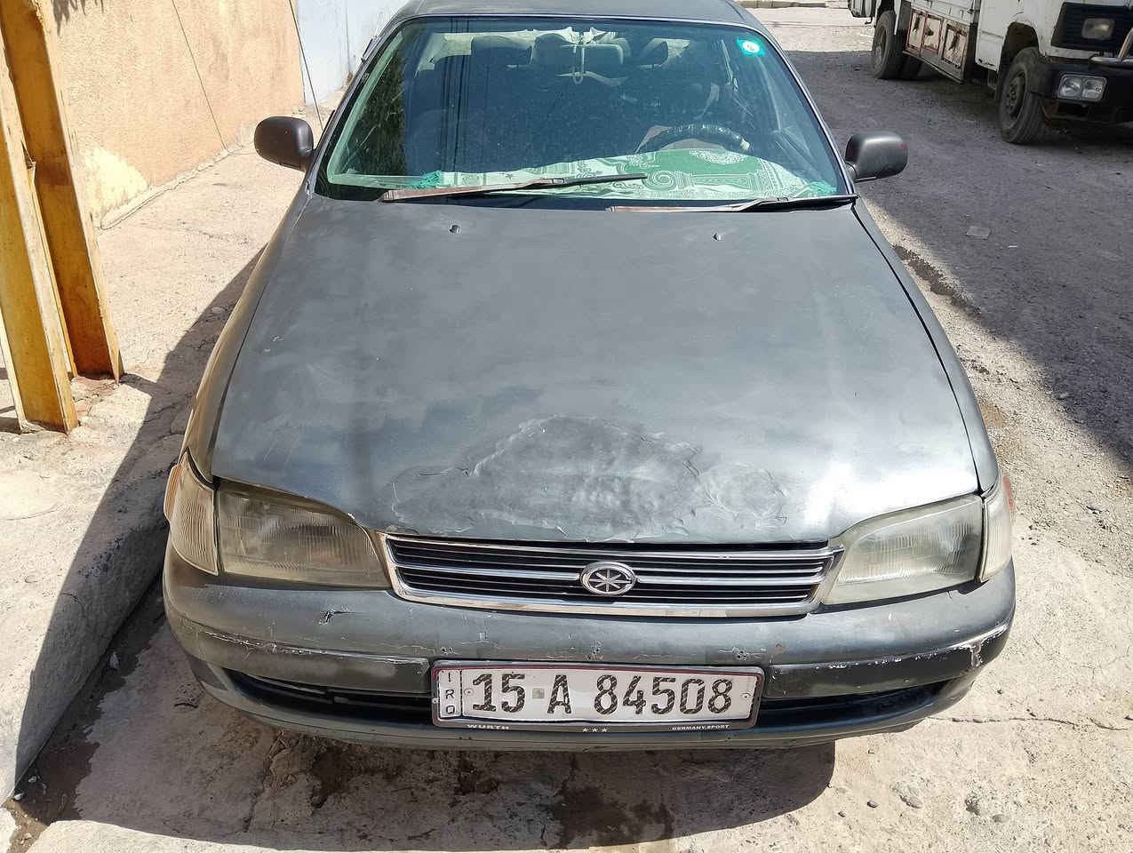 السلام عليكم 
فرخ بطه 1992
محرك 18ابو الجف
رقم انبار دولي سنوية 2030
باسمي سيارة شرط تحويل
صبغ احزام جمالية بدون ضرر
مكاني الموصل
السعر 35
***********
***********
