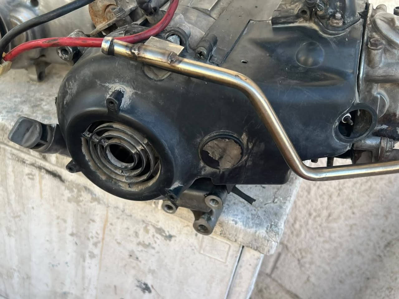 سلام عليكم من رخصة لادمن مكينة دراجة بريز للبيع لا تنقيص ولا تبخير كامله كلجات وقايش جديد مافتوحه الشري اتصال على الرقم ***********
