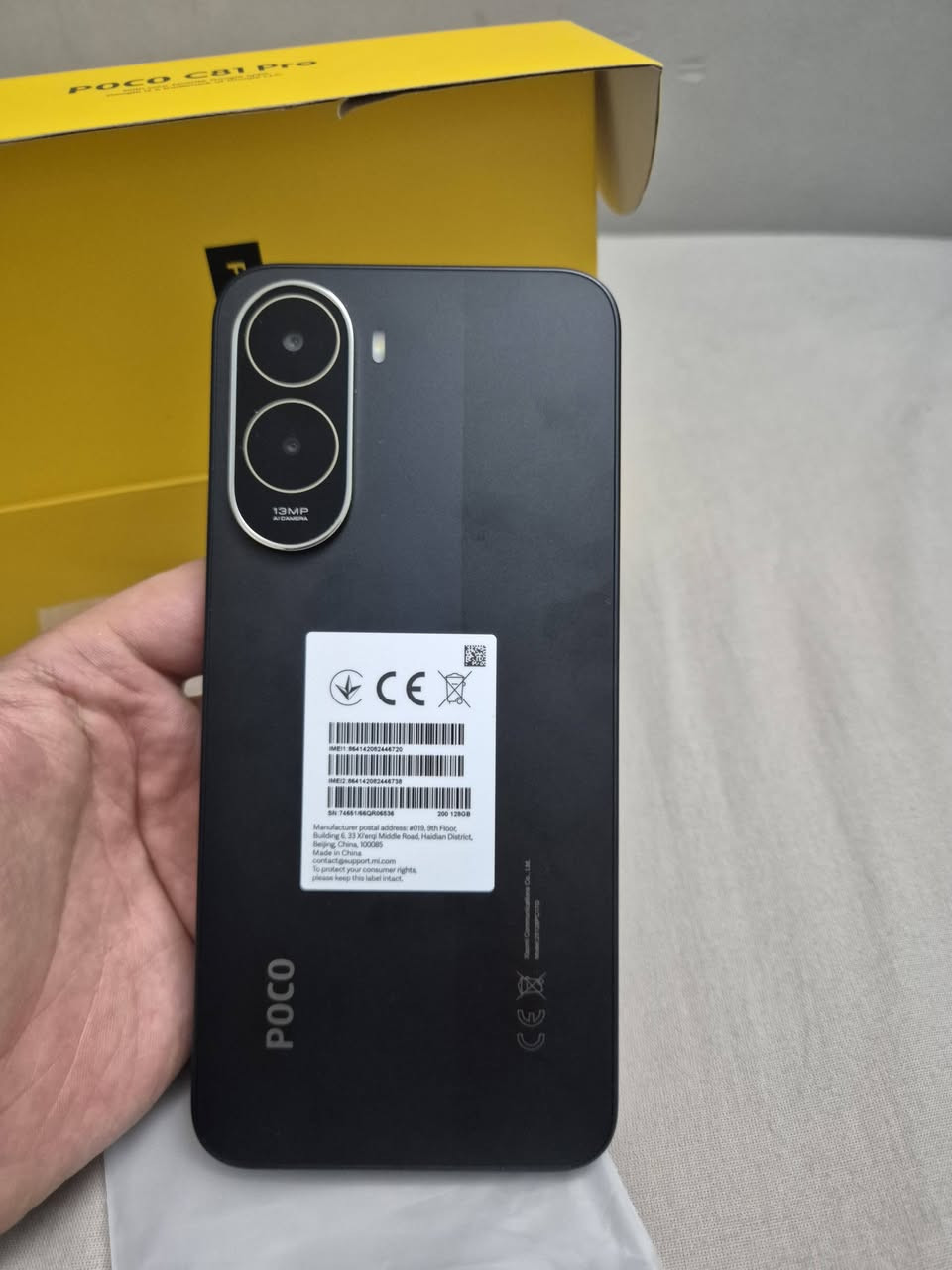 بوكو c81pro
مواصفات الموبايل مذكور في صورة 
بس مفتوح من كارتون ابد ما مستخدم 
السعر/ 220
مكانه / كركوك
-***********- ***********
