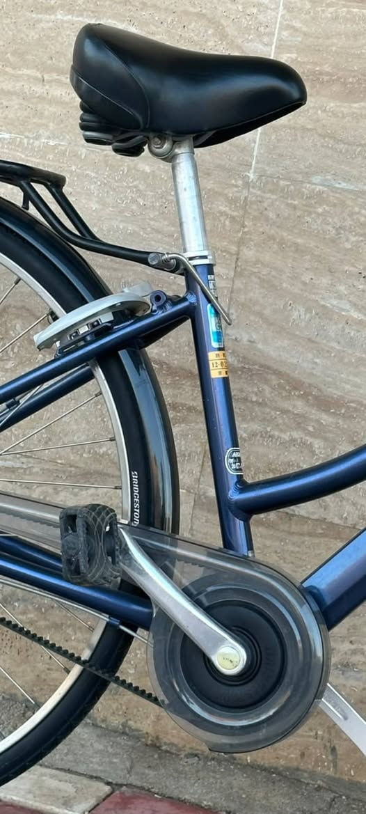 السلام عليكم ورحمة الله وبركاته 🌹
🚲 دراجة هوائية للبيع 🇯🇵 ماركة بريدجستون (Bridgestone) اليابانية الأصلية – من إنتاج شركة بريدجستون العالمية. 
🔹 الحجم: 27 🔹 الهيكل: معدن ألمنيوم ثقيل 🔹 رنكات: ستانلس ستيل 🔹 التايرات: Bridgestone أصلية 🔹 گير داخلي 5 نمر وحساس 🔹 نظام نقل الحركة: قايش (Belt Drive) 🔹 قفل ماركة ثقيل 🔐 🔹 قفل مقود مزدوج 🔹 سلة أصلية 🧺
✨ نظافة الدراجة 95% ✅ على وضع الشركة ✅ شرط الفحص وما بيها أي ملاحظة.
📍العنوان: كربلاء – طويريج 🚚 تتوفر خدمة توصيل إلى جميع محافظات العراق. 📩 للاستفسار: خاص أو على الرقم ***********.

