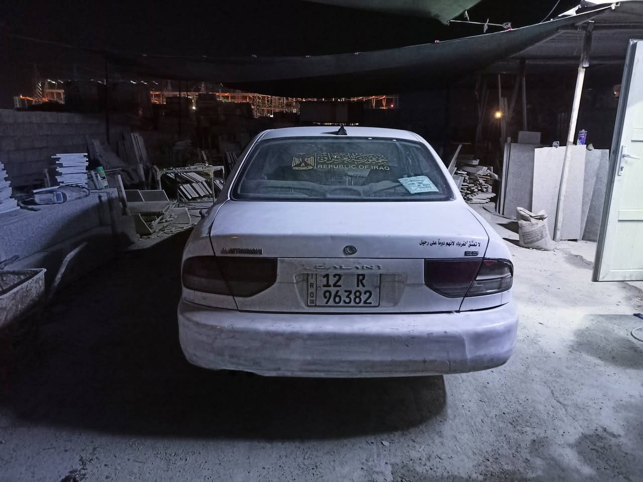 اسلام عليكم ميستوبيشي كالانت 1998 بيها طخه من الجاملغ مال السايق سيارة كلشي ما بيها 
السعر 27 
***********
