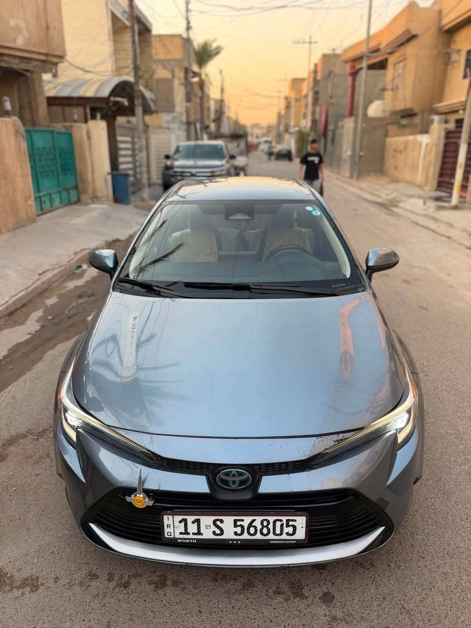 كورلا موديل 2024ماشيه 30كفاله من الصبغ فقط بنيد مبدل ابلادي نفس الون السعر 153مكان بغداد تقاطع الدرويش ***********
