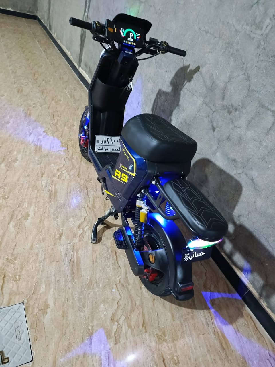 السلام عليكم  دراجه R9
دراجه R9 للبيع السعر؟ 550الف وبيه مجال وللطيبن بلاش 
دراجه نضيفه وكامله وحلوه صاحبه معتني بيه الشراي يتفضل خاص على هاذا الرقم  ***********
