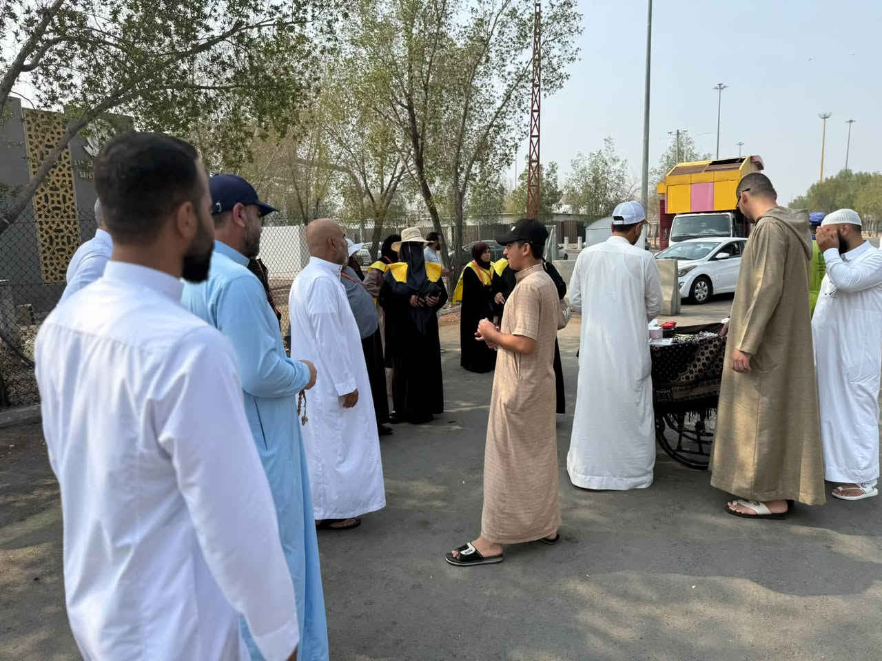 الحمدلله اكملت قافله الحاج ماجد عمار ابو عنتر  والحاج مؤيد القوزي  زياره الإمكان الدينيه في مكه المكرمه 🕋
مع المرشد الديني الدكتور عبدالسلام عياده 

مستمرين باستلام الجوازات عمره هذا الشهر  للاستفسار يرجى زيارة مكتبنا في القاىم خلف سوق الدشاديش الرجالي 
او الاتصال على رقم التالي 
ماجد عمار ابو عنتر  ***********
مؤيد القوزي.      ***********
مكتب                *********** 
مع المرشد الديني الدكتور عبدالسلام عياده 
شركة جوهرة الصفا للسياحة و السفر و الحج و العمرة-الانبار القائم
