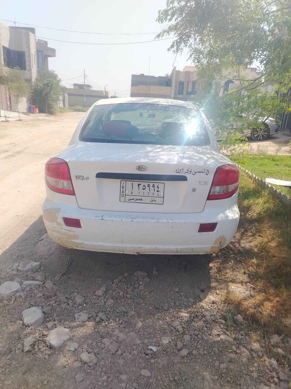 كيا ريو ٢٠٠٩ ايراني كير عادي كلش قمشي ما مصبوغة مبدل بيها بني و خاملغ سايق و دعامية. موجودة الحله
*********** شرط التحويل ثاني يوم.  ٤٠ ورقة
