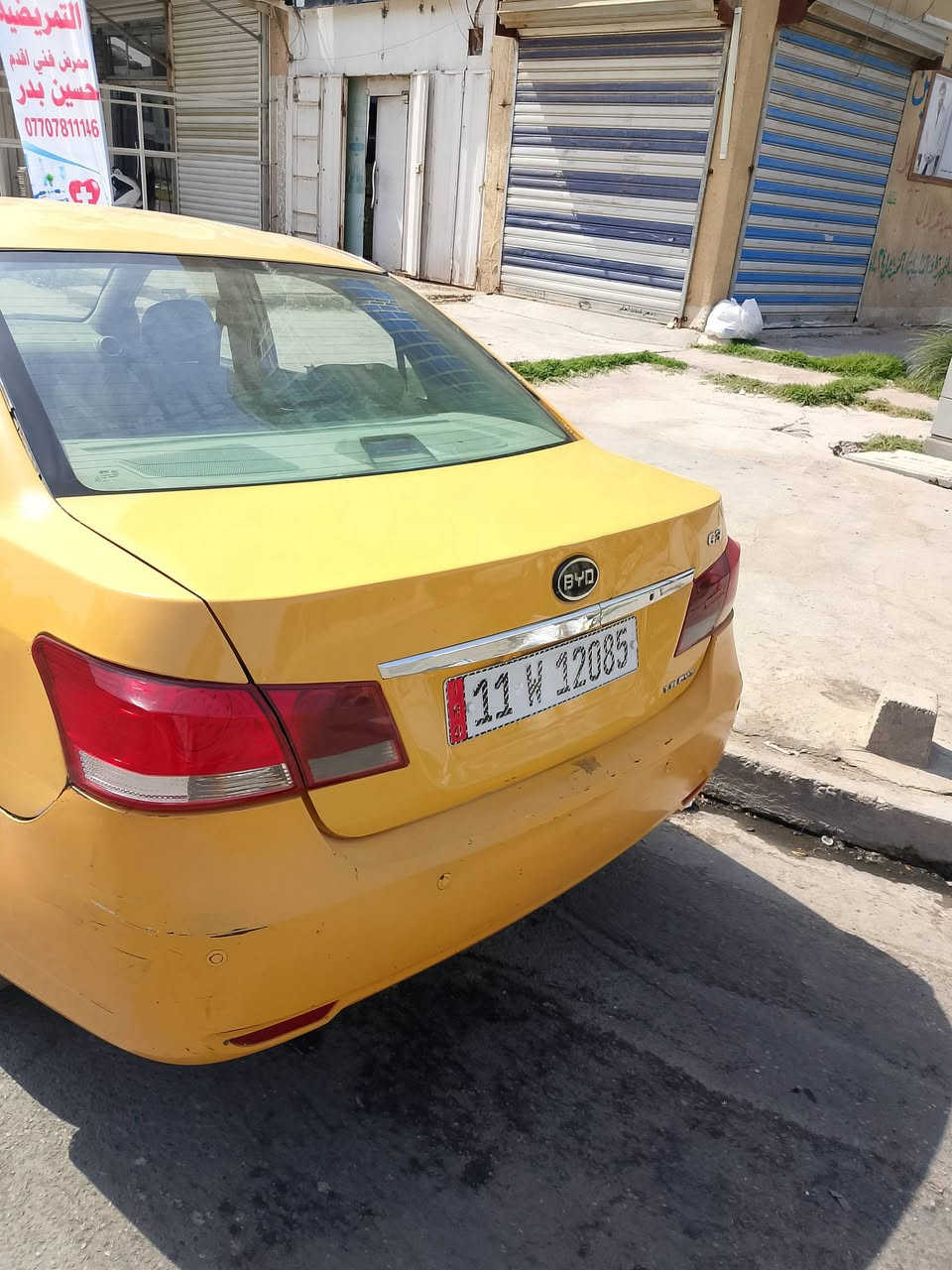 السلام عليكم من رخصه مدير الكروب بي واي دي جي 3 موديل ١٤ سياره بسمي كير ومكينه وتبريد جدد  تحويل ثاني يوم السعر 35 العنوان بغداد @البلديات موبايل ***********
