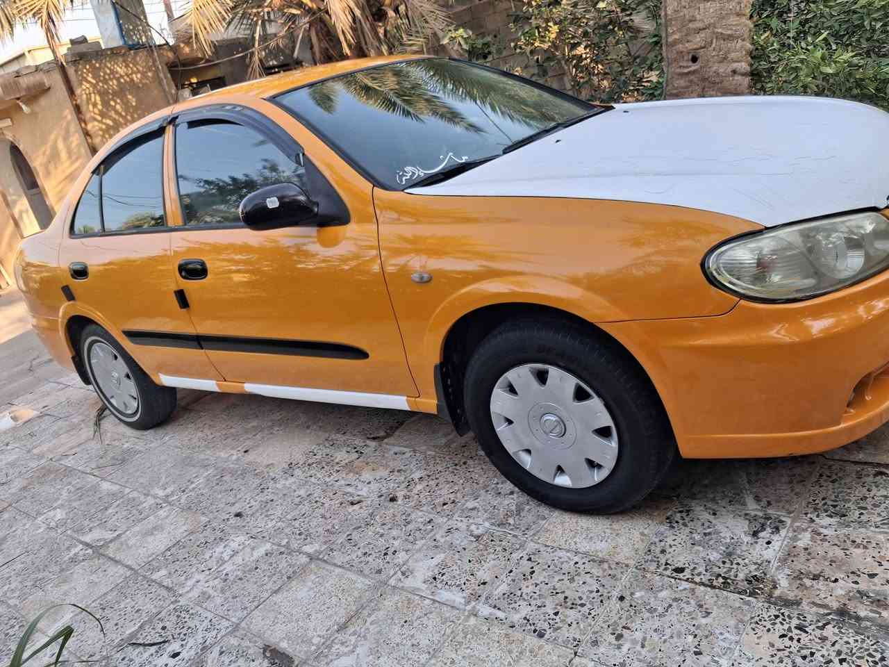 السلام عليكم للبيع نيسان صني ياباني مؤسسه شركه عامه ٢٠٠١١ رقم بغداد نكليزي بسمي تحويل ثاني يوم مكفوله من تبديل صبغ ضربه بيها بارد بخشم  بنيد بسيط بارد بل باب تقريب شبر. كفاله كير محرك قبق اسود كير عادي  تبريد ثلج سياره متعوب عليه  سعر ٩٤ بيها مجال عنوان بغداد  طارميه  ***********
