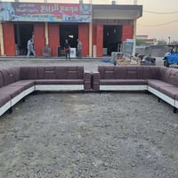 متوفر الان في مجمع الربيع للأثاث المنزلي".  ديوان وتخم جديد كاونترات ط...