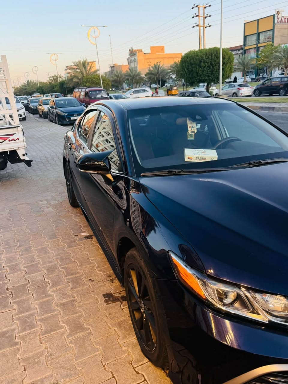 سلام عليكم
كامري 2022بانزين
رقم شمالي بأسمي تريد وكاله تريد تحويل
مكينه 2500
ماشيه 50 ميل 
السياره بيها 3 قطع تبديل شركه بدون صبغ
بدون دواخل 
السعر 158 وبيها مجال حك الجيه
مكان السياره كربلاء الحسينيه
***********
