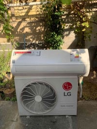 سبلت LG طن ونص انفيرتر  غاز410غاز الشركه جهاز اخو الجديد كامل ملحقاته ...