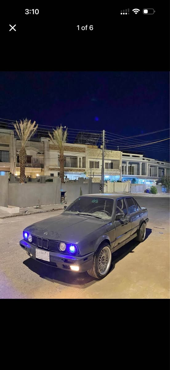 بی ئێم زەعرا مۆدێل ١٩٩٠ رەساسی
رەقەم کەرکوک 
سەنەوی کەسک
سعر-٢٢ مەجالێکی برایانە
شوێن-شەقلاوە
*********** شقلاوة, أربيل

نص مكتوب في الصور:
- 3:10 1 of 6
- 3:10 2 of 6
- 3:11 4 of 6
- 3:11 3 of 6