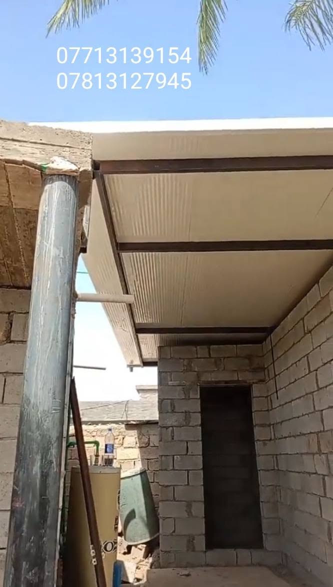 عمل سقف بيت المساحه 9 × 14 من الساندويج بنل سعر المتر كرسته وعمل  30 الف
وات ساب اسيا
***********
***********

نص مكتوب في الصور:
- *********** ***********