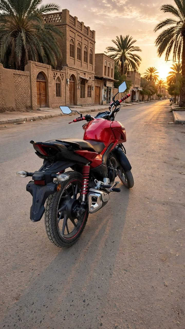 CBF 125 • احمر ناري • 2017