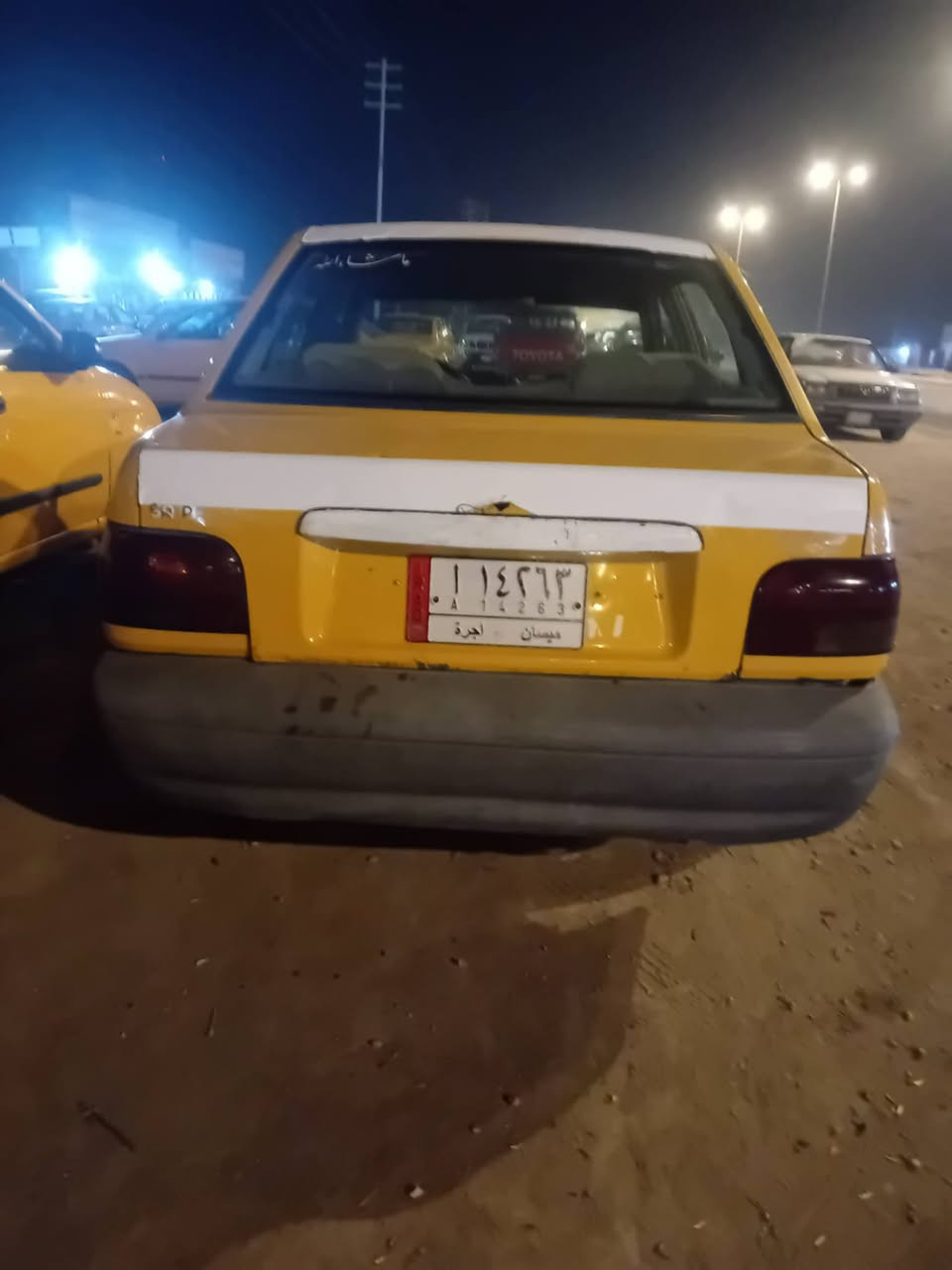 السلام عليك ورحمه الله وبركاته اخواني سايبه موديل 12كير ومكينه وحداديه نضيفه تخم تاير كهربائيات جاهزه للفقير للماعدع سعره 1500وبيه مجال مكاني بابل التصال عله الرقم سنويه تفاصيل من المرور طلعته  ***********
