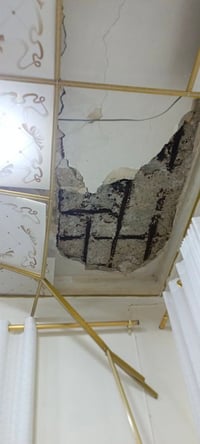 سقف فاطر • جص • مطلوب عامل