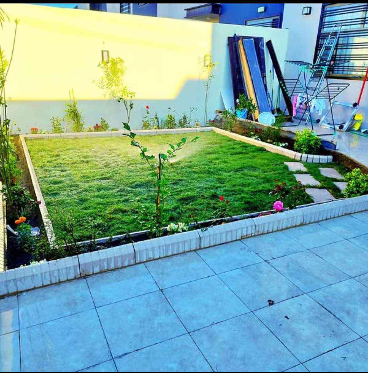 ابو سجاد الهندسه حدايق والديكورات وشلالات وكل مايخص الحدايق الاتصال( ***********
