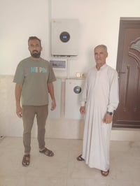 بطاريات ليثيوم ١٠ كيلووات • إنفيرتر ٨ كيلووات • ١٠ ألواح جينكو