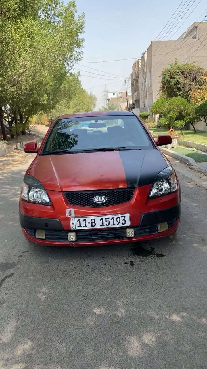 ريو موديل 8 مكفوله من الصبغ وتبديل
حجم المحرك 1609 دوش سياره جاهز 
رقم بغداد الدولي مكاني بغداد حي الجامعه 
سعر  64  تصال ***********
