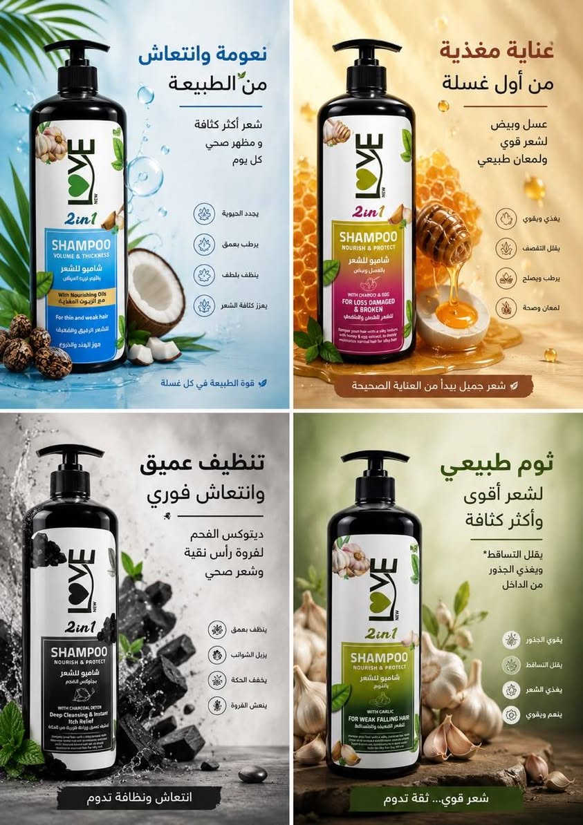 السلام عليكم متوفر غسول الجسم لوف شامبو لوف بسلم لوف كل نواع فلس ونص الاتصال ***********
