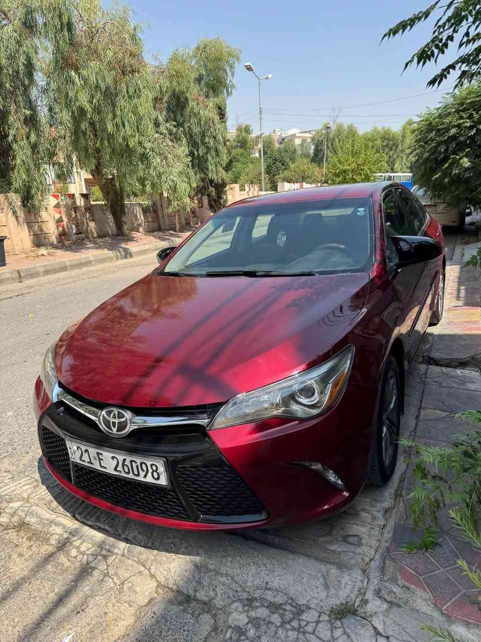 کامری مودیل ٢٠١٦ se لە داخل بونیەوە لای خۆمانە دەستی کەسی کەی نەکردوە سەیارەی مالە بە ناوی خۆشمانەوەیە گیرو مەکیەنی لوک لوکە نە سەرف نە بوخار نە کرانەوەی هەیە بە شەرتی ١٠٠ فیتەر تەبریدی سەلاجەیە سەنەویو ڕەقەمو هەمو شتیکی تازەیە ٥ پارچەی بۆیاخە زوربەیە لەسەر شوختو کال بونەوە کراوە ١ دینار مەسرەفی تیا نیە قفلی ١٠٥ گەلایە سلیمانی چوار چرا *********** السليمانية, العراق
