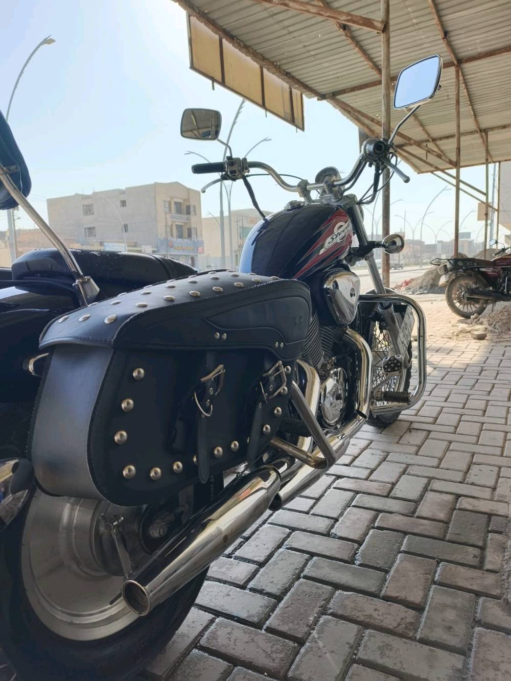 سلام عليكم مكلف بل النشر هوندا ستد400 مكفولة كفالة عامة رقم وسنوية صلاح الدين السعر 18 ورقة التواصل رقم صاحب الدراجة ***********مكان الدراجة سامراء
