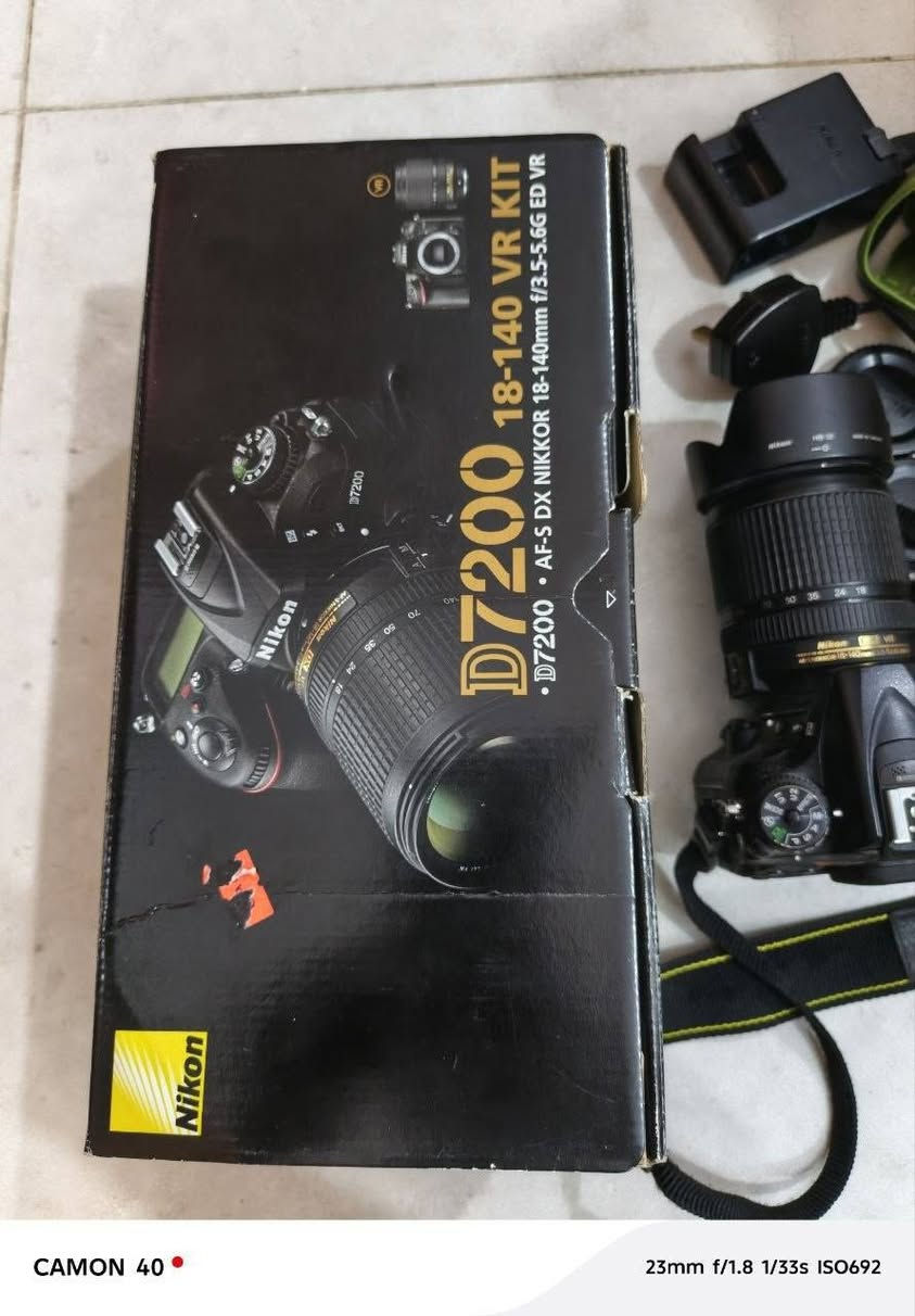 🟡للبيع كامره nikon 7200
الباب الاول ⚠️

مع عدسه  ١٨_١٤٠ 

كل ملحقاتها موجوده

 شاحنه +بطاريه+ جلاتين +قبقات +كارتونه 

مكان بابل

 السعر تواصل مع صاحب الكامره سجاد العزاوي 

او الاتصال على الرقم 

***********
