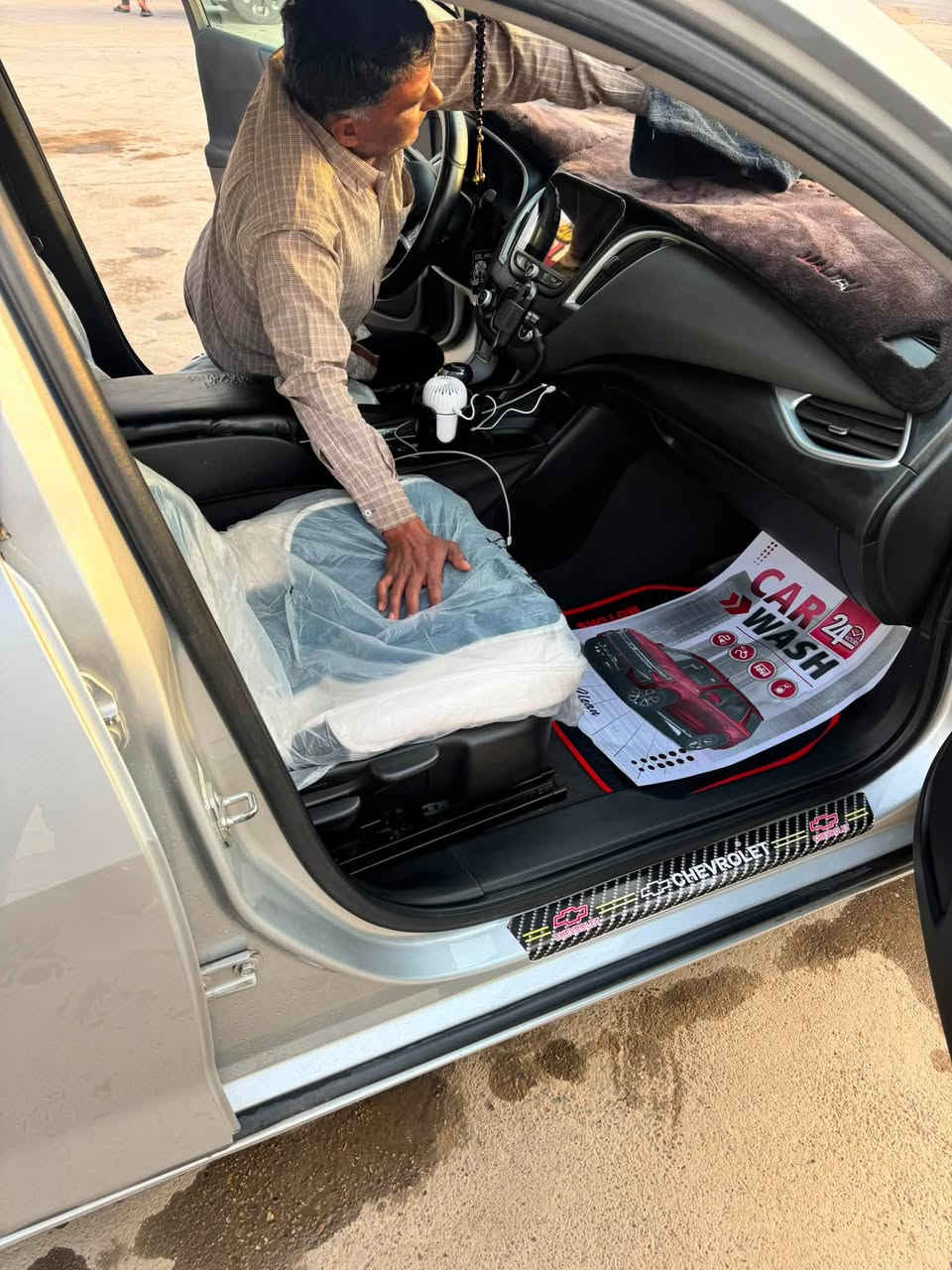 :

🚘 للبيع شفروليه ماليبو 2019 – فئة LS

✨ سيارة أنيقة واقتصادية ومناسبة للاستخدام اليومي
🔹 الموديل: 2019
🔹 الفئة: LS
🔹 المحرك: 1.5 Turbo
🔹 القير: أوتوماتيك
🔹 الحالة: [جيدة جدا]
🔹 اللون: سلفر 
🔹 الممشى: 113000
🔹 الاستمارة/السنوية: السنوية باقيلها شهر وتسقط باسمي السيارة تحويل مباشر - رقم اربيل 🔥]

✅ السيارة جاهزة للاستخدام
✅ الفحص للجادين
✅ البيع بسعر مناسب وقابل للتفاوض البسيط بعد المعاينة

💰 السعر: [105]

📍 الموقع: بغداد – الغزالية 
📞 للتواصل: [***********]

الرجاء التواصل للجادين فقط
