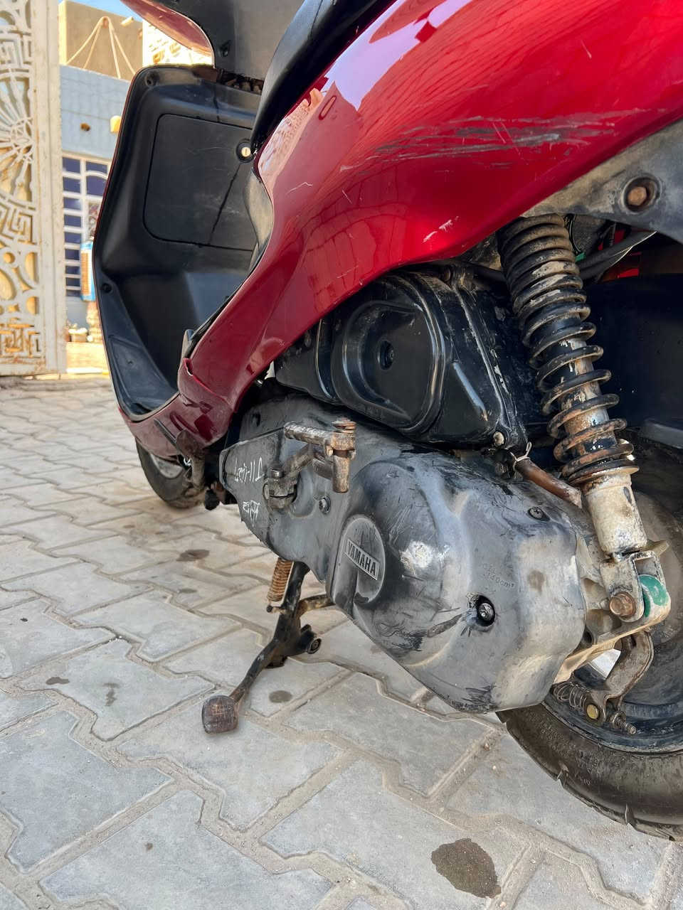 سلام عليكم للبيع دراجه فراشه ابلادي مكينه مفتوحه مبدله مسطره زنجيل فقط مكينه ناعمه شلعه معدل زينات كهربائيات كله شغاله بانزين عداد سرعه لايتات امامي خلفي اشاير كله شغال دبلات امامي خلفي شغالات كشن ابلاد قفل جنطه تايرات جدد جك نص جك صفح ابلاد مكان الدراجه النجف  ابوصخير الحيره السعر 400 وبيه مجال للطيبين رقم الموبايل ***********
