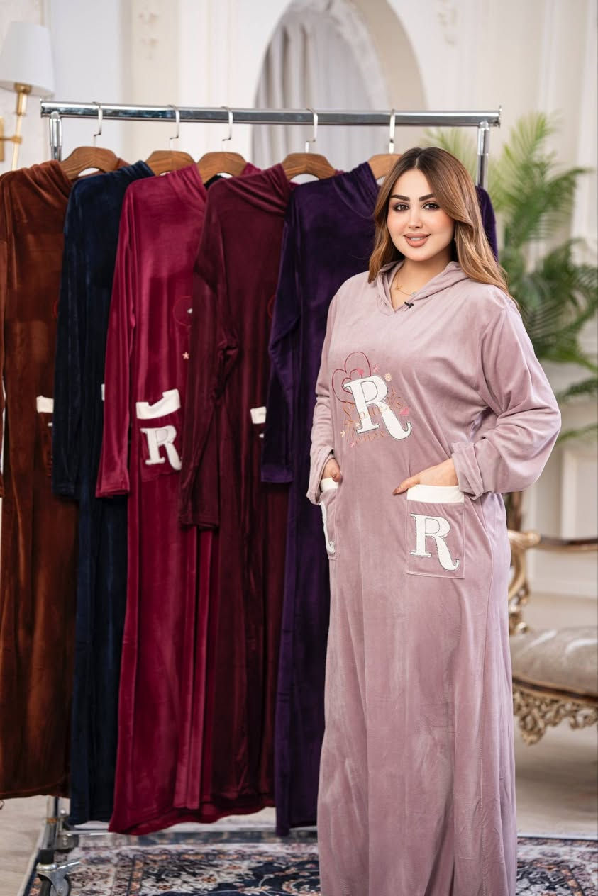 دشداشة نسائي • مخمل سوفت • مقاسات L-3XL