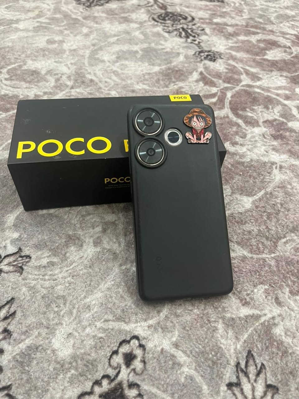 بوكو F6
نضيف ومكفول
ذاكره 512
كامرات ذكاء صطناعي
ما مفتوح او غير داخل صيانه
معالج Snapdragon 8s Gen 3
120 فريم ببجي ثابت وباقي الالعاب 144
شحن سريع 90 واط 
كامل ملحقات الاصليه 
السعر 375 قفل🔒
مكاني البصره العشار+ الجزيره
***********
