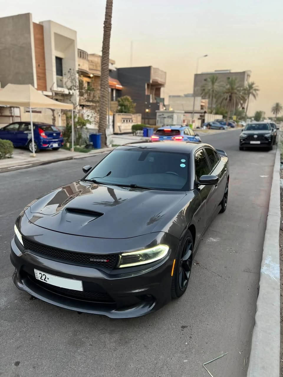 السلام عليكم
دوج جارجر RT ( للبيع فقط ) 
موديل 2022 ( Super Track Pack )
وارد امريكي 
حادثها (الدعامية الامامية بدون ايرباك)
محرك  5700 / V8
ماشيه 30 الف ميل
رقم اربيل انكليزي تحويل مباشر

المواصفات
1- بصمة تشغيل + ابواب + صندوق 
3- شفتات بل ستيرن 
4- حساس خلفي 
5- تحكمات استيرن 
8- عدسات امامية
الاضافات 
1- صدر srt 
2- دبلات صفر srt
3-فجوج بريمبو 
4- ويل كب دايتونا 
5- سبايدر ريد اي

المكان _ بغداد / الكرخ 
الاتصال على الرقم ***********
