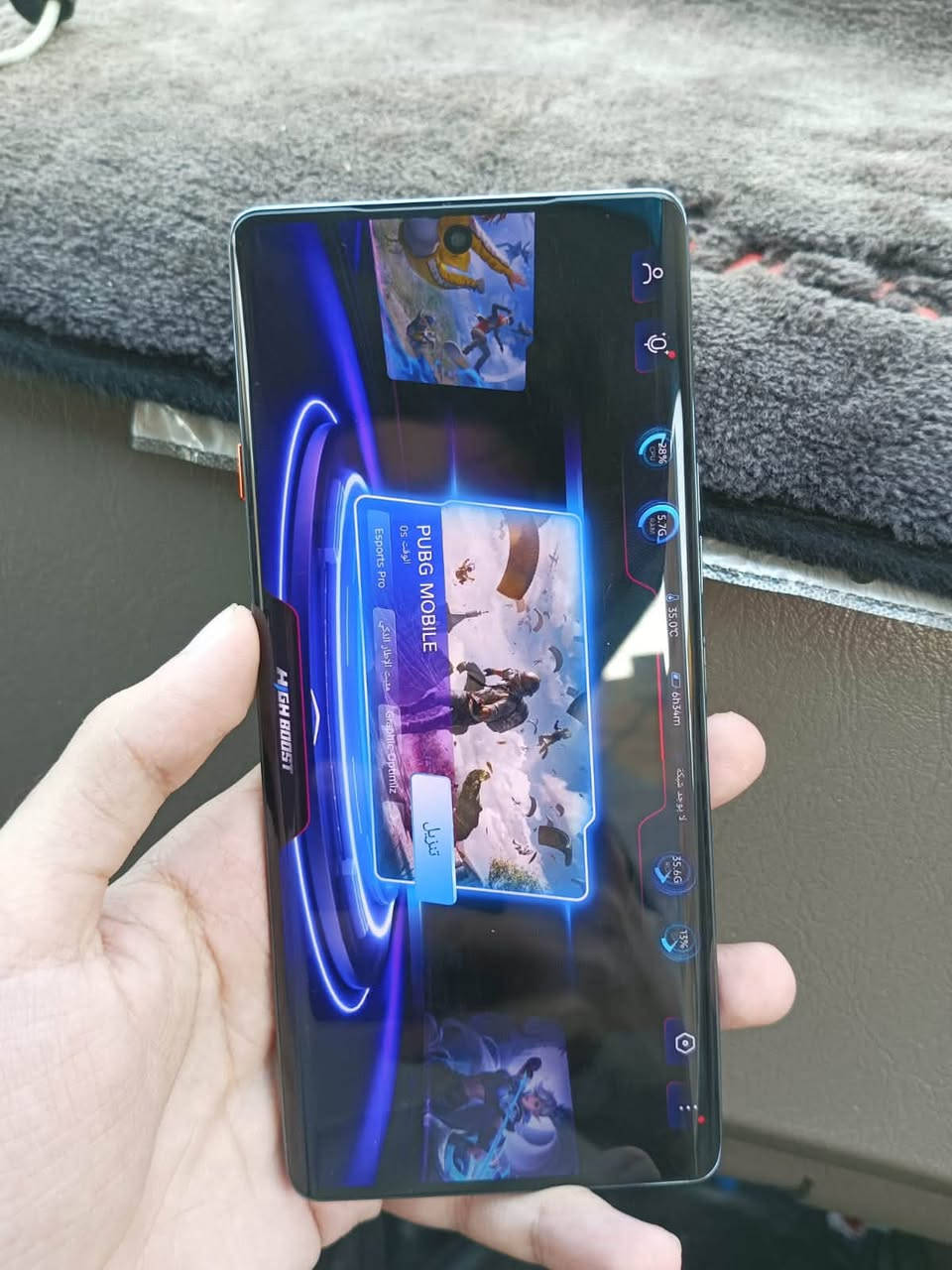 ‏جهاز Tecno Camon 40 Pro 5G للبيع 📱
‏​
‏مواصفات الجهاز :
‏​المعالج: Dimensity 7300 Ultimate القوي جداً في الألعاب والأداء اليومي 🚀.
‏​الذاكرة العشوائية (RAM): 16 جيجابايت (8 + 8 جيجابايت توسعة).
‏​مساحة التخزين: 256 جيجابايت.
‏​الشاشة: منحنية (Edge) تدعم معدل تحديث عالي يصل إلى 144 هرتز لسلاسة فائقة في التصفح والألعاب 🎮.
‏​الكاميرات: خلفية رئيسية بدقة 50 ميجابكسل مع مثبت بصري (OIS) + كاميرا أمامية (سيلفي) بدقة 50 ميجابكسل لصور احترافية 📸.
‏​البطارية: 5200 ميللي أمبير تدوم لفترة طويلة جداً 🔋.
‏​النظام: واجهة HiOS 15.1.0 الحديثة.
‏يدعم الشحن السريع بقدرة 45W
‏​الجهاز نظيف مثل ماموضح بالصور 
‏السعر 250 وبي مجال للمهتم 
‏
‏مكاني النجف (ماعندي توصيل) تحب تدز مندوب يستلمة او انتَ تجي تستلمة براحتك
‏
‏للتواصل الاتصال على الارقام التالية :
‏*********** (للاتصال على الخط )
‏*********** (للتواصل على واتساب )
‏

نص مكتوب في الصور:
- ٢:٥٨ معدل تحديث الشاشة قياسي عالي التبديل التلقائي التبديل تلقائيا إلى معدل تحديث الشاشة الأمثل بناء على السيناريوهات، موازنة بين العرض السلس وعمر البطارية. قياسي ٦٠ هرتز كحد أقصى، يمكن أن يساعد على زيادة عمر البطارية. عالي يصل إلى 144 هرتز لبعض التطبيقات، وهو يحسن من سلاسة العرض ولكنه يسرع من استنزاف البطارية. تخصيص معدل تحديث التطبيق 1. إذا كان معدل الإطارات داخل التطبيق للعرض أعلى من معدل
- هاتفي HiOS 15.1.0 التحديث تم العثور على إصدار جديد اسم الجهاز TECNO CAMON 40 Pro 5G الطراز TECNO CM7 وحدة المعالجة المركزية Dimensity 7300 Ultimate RAM 8.00 GB+8.00 GB الكاميرا الخلفية 50M OIS+8M الكاميرا الأمامية 50M البطارية 5200mAh الشاشة
